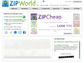zip-world.fr website preview