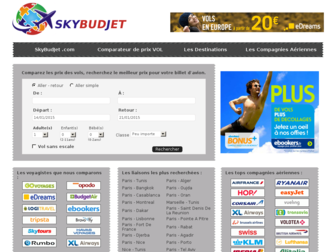 skybudjet.fr website preview