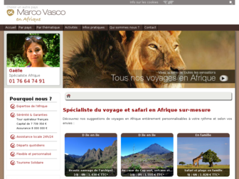 afrique.marcovasco.fr website preview