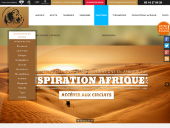 safari-afrique.com website preview