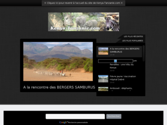 kenya-tanzanie.com website preview