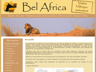 belafrica.com website preview