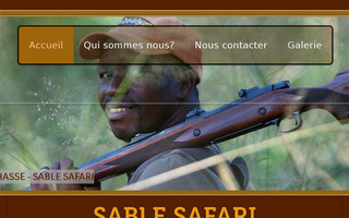 sablesafari.com website preview
