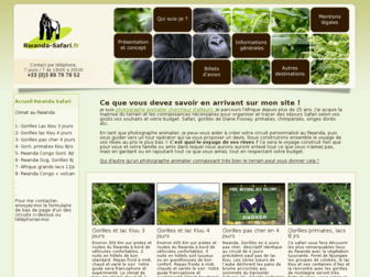 rwanda-safari.fr website preview