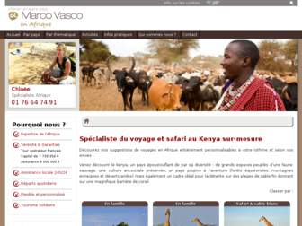 kenya.marcovasco.fr website preview