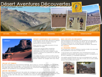 desert-aventures.fr website preview