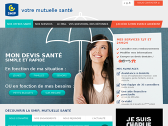 smip.fr website preview