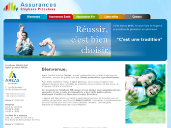 assurances-pibouleau.fr website preview