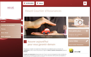 heuze-courtier-assurances-rennes.fr website preview