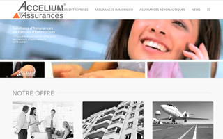 accelium-assurances.fr website preview