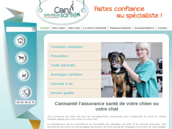 canisante.com website preview