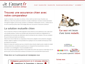 jetassure.fr website preview