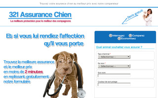 321-assurance-chien.net website preview