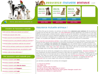assurance-mutuelle-animaux.com website preview