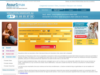 assurance-chien-chat.assur1max.com website preview