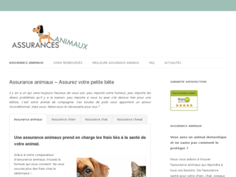 assurances-animaux.org website preview