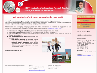 525eme-mutuelle.fr website preview