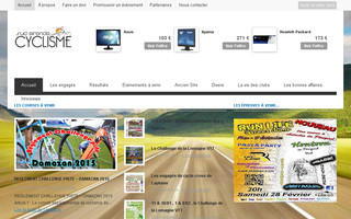 sudgirondecyclisme.fr website preview