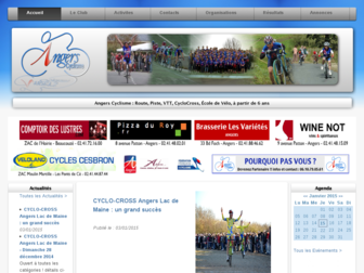angerscyclisme.fr website preview