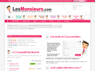 monsieurvie.lesmonsieurs.com website preview
