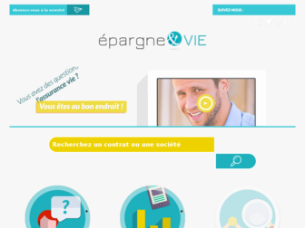 epargne-et-vie.fr website preview