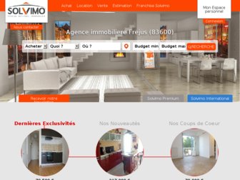immobilier-frejus.solvimo.com website preview