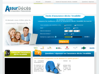 assurdeces.fr website preview