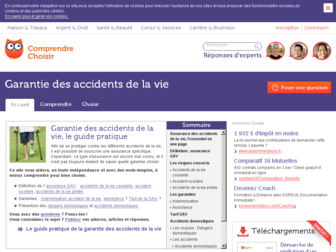 garantie-des-accidents-de-la-vie.comprendrechoisir.com website preview