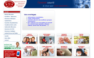 prevoyance-directe.fr website preview