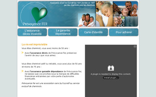 prevoyancefer.fr website preview