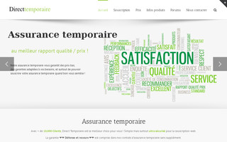 direct-temporaires.fr website preview