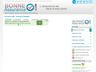 automobile.bonne-assurance.com website preview