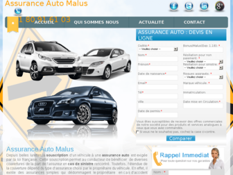 assurance-auto-malus.org website preview