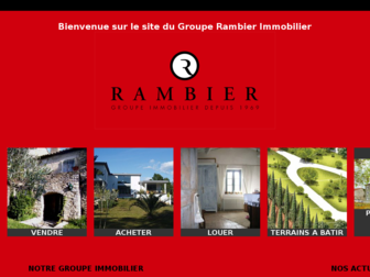 immobilier-rambier.com website preview