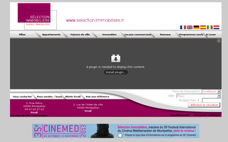 selection-immobiliere.fr website preview