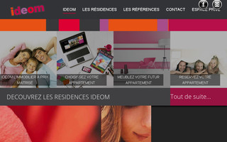 ideom.fr website preview