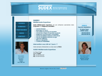 sudex-expertises.com website preview