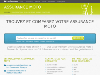 assurance-moto-scooter.lesdossiers.com website preview