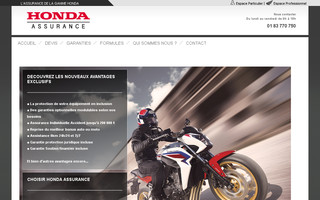 honda-assurance.fr website preview