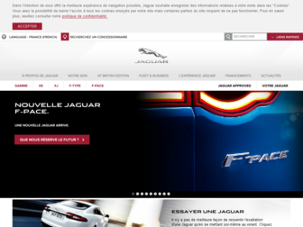 jaguar.fr website preview