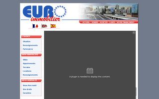 euro-immobilier.fr website preview