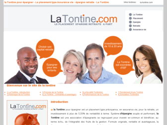 la-tontine.com website preview