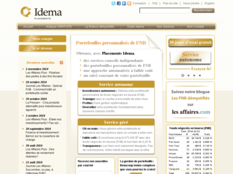idema.ca website preview