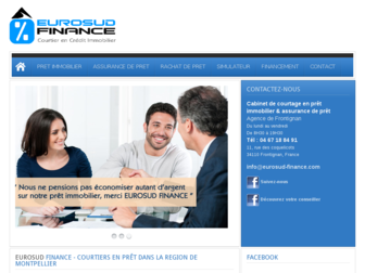 eurosud-finance.com website preview