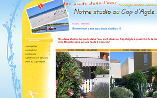 agde-location-vacances.com website preview