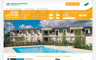 ca-immobilier-location.fr website preview