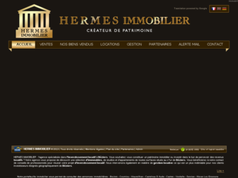 hermes-immobilier.fr website preview