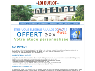la-loiduflot.org website preview