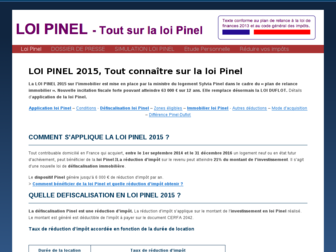 loi-pinel.duflot.org website preview