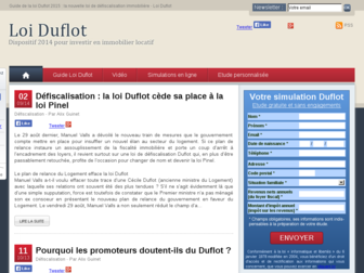 loi-duflot.net website preview
